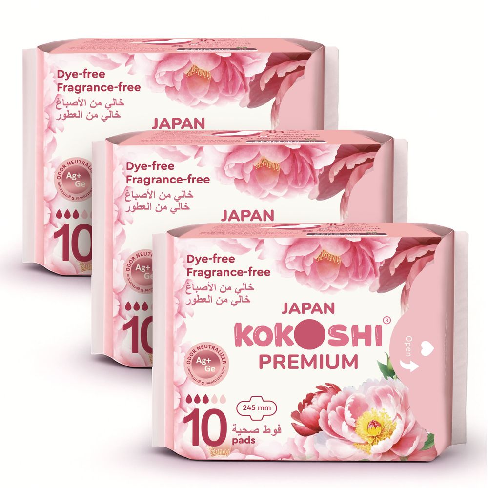 كوكوشي - فوط نهارية فائقة النحافة - عدد 3 - 30 فوطة