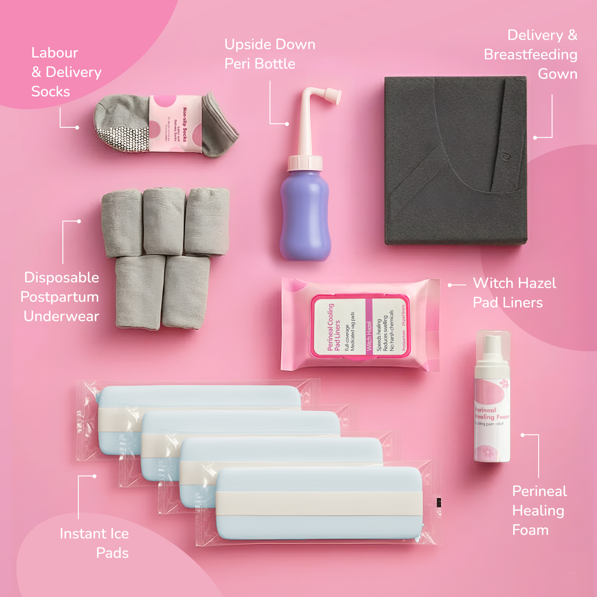 Kokoshi - Delivery & Postpartum Hospital Kit