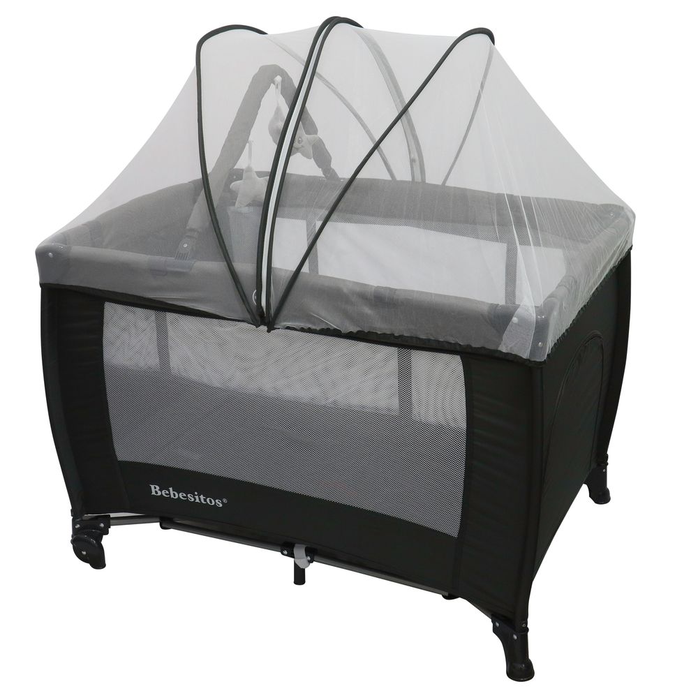 Bebesitos SleepGrow Nursery Center Bassinet And Playard - Grey