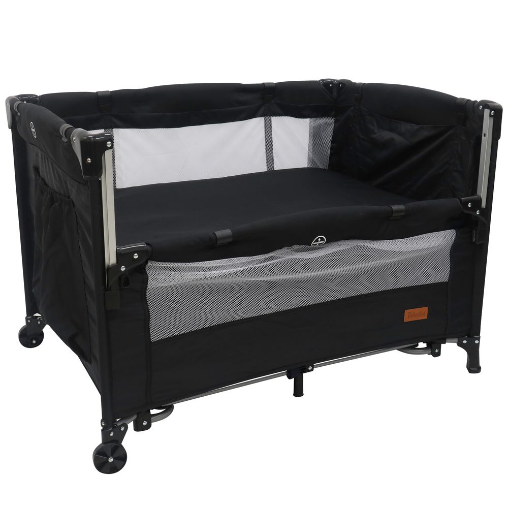 Bebesitos Next To Me Nursery Center Bassinet And Playard - Black