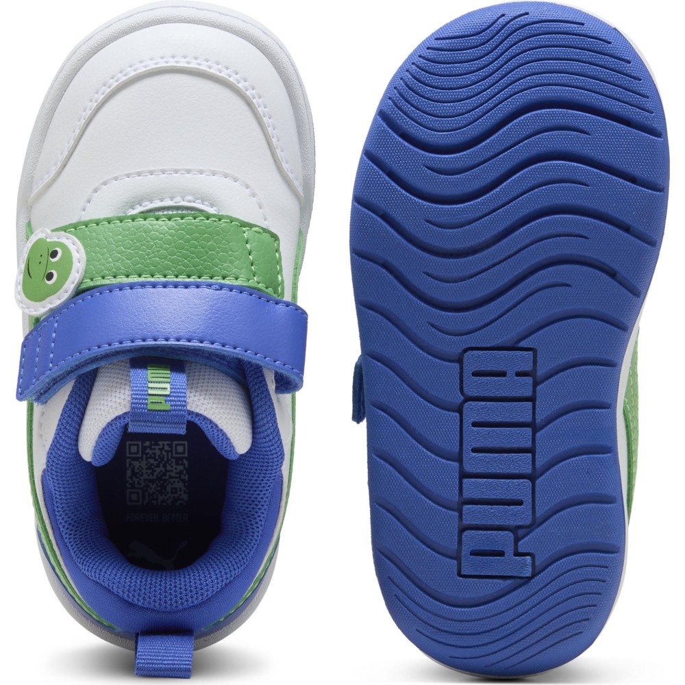 بوما - حذاء رياضي للأطفال Multiflex 2 Dino - أبيض-G