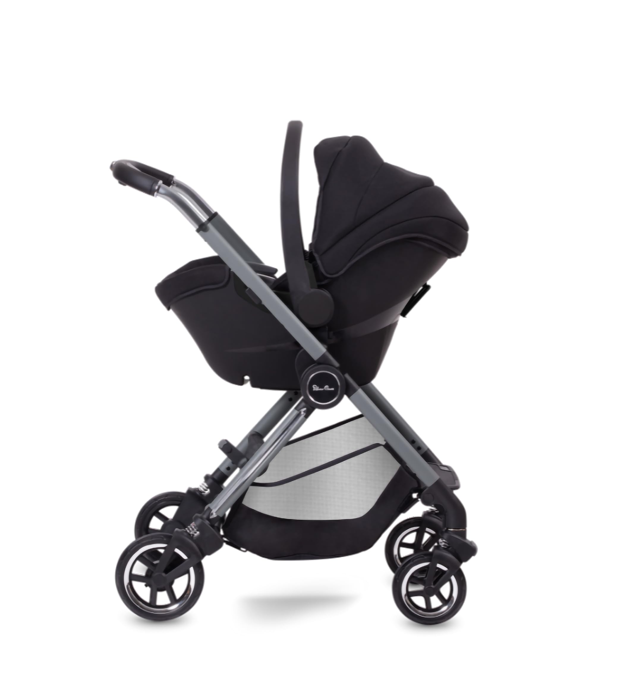 Silver Cross - Car Seat Adaptors Only - Black - 2 Pcs