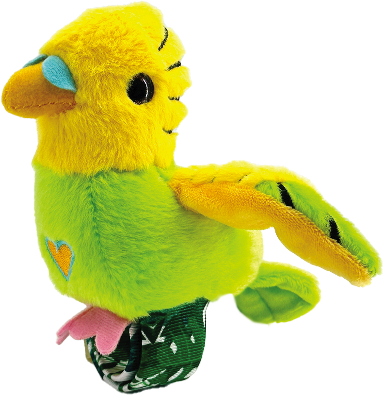 Happy Yappers - Parkeet Plush Toy - Green