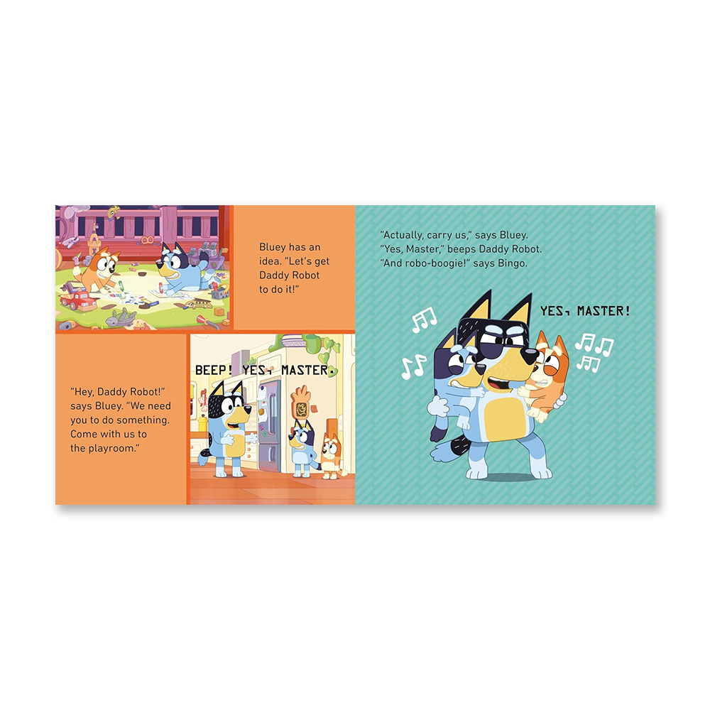 كتاب Penguin Random House Children's UK - Bluey Daddy Robot