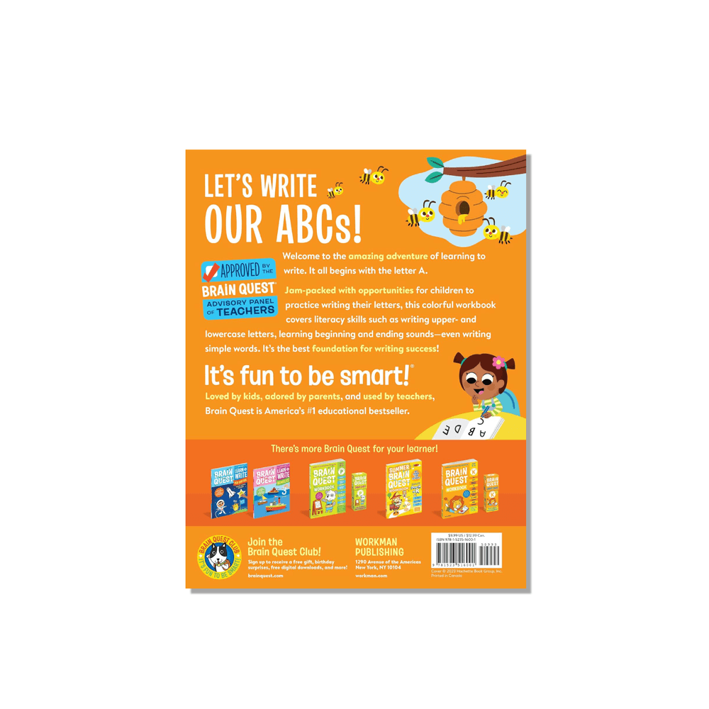 برين كويست تعلم الكتابة: الحروف