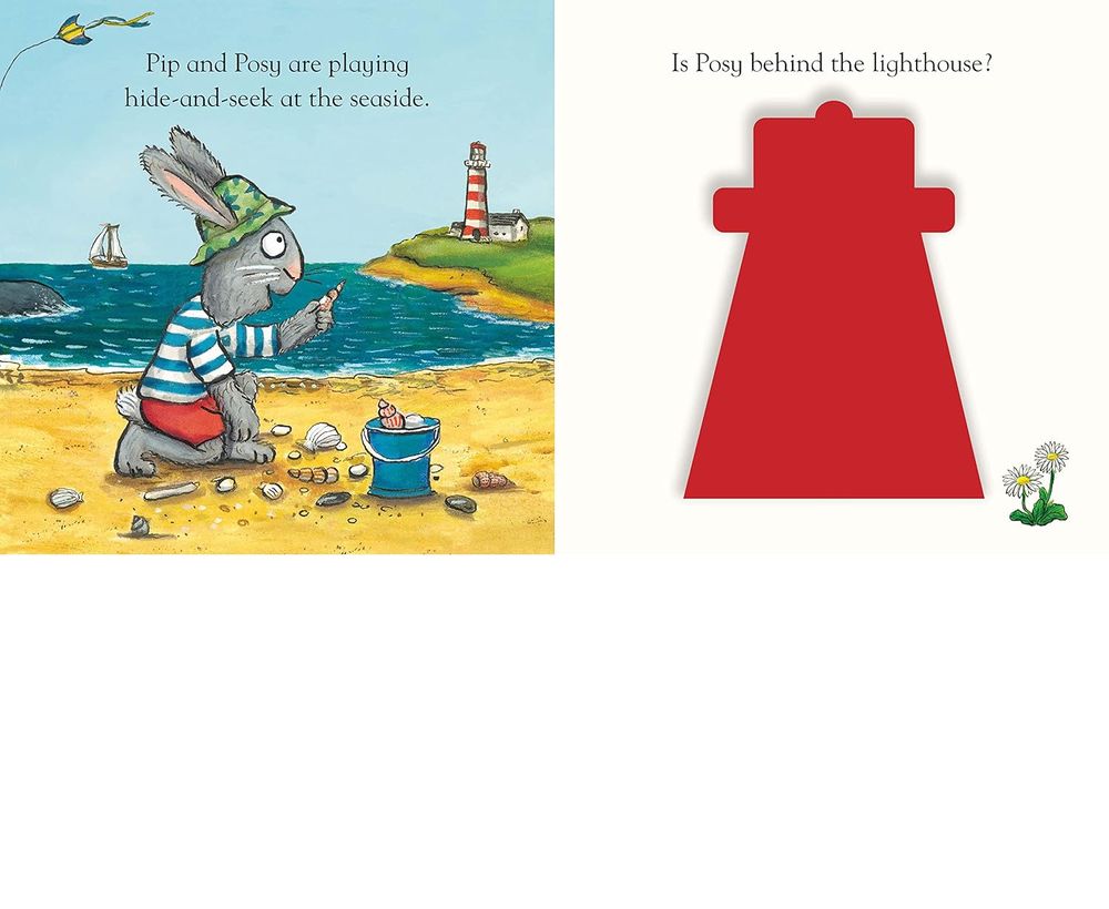 Pip And Posy At the Seaside Felt Flaps Book