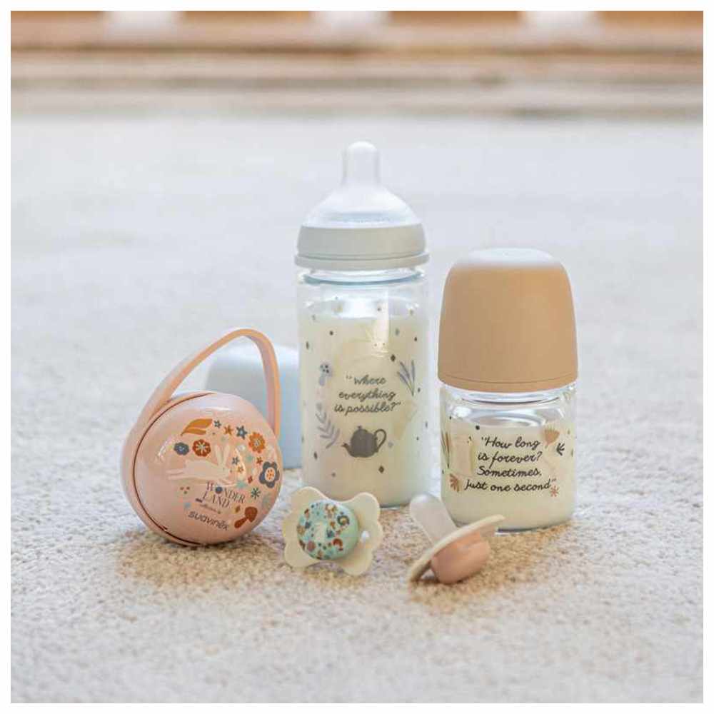 Suavinex - Duo Pacifier Holder for Storing Pacifiers - Blue