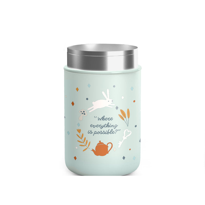 سوافينيكس - ترمس طعام الأطفال للأطعمة الساخنة والباردة لعمر 0+ أشهر 400 مل - أزرق