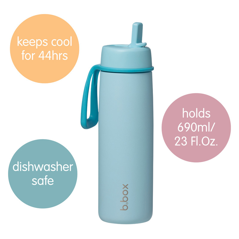 b.box Insulated Flip Top Water Bottle - 690 ml