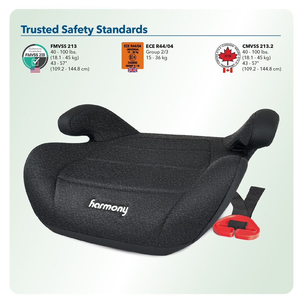 Harmony - Dash Belt-Positioning Booster Seat - Black