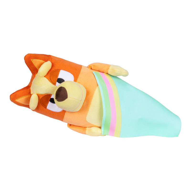 Bluey - Sound Effects Sleepytime Bingo Plush Toy S11 - Orange - 13-Inch