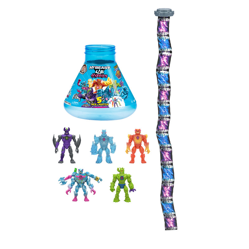 مستر بيست لاب - شخصية أكشن هايبردز - أشكال متنوعة - عدد 5