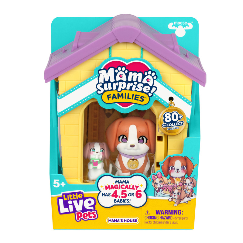 Little Live Pets - S1 Mama Surprise Families Playset - Mamas House - Style May Vary - 1 Pc