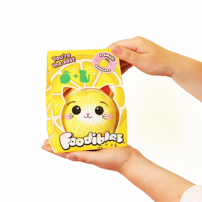 Foodibles Small Scented Plushies - Lemon Cat