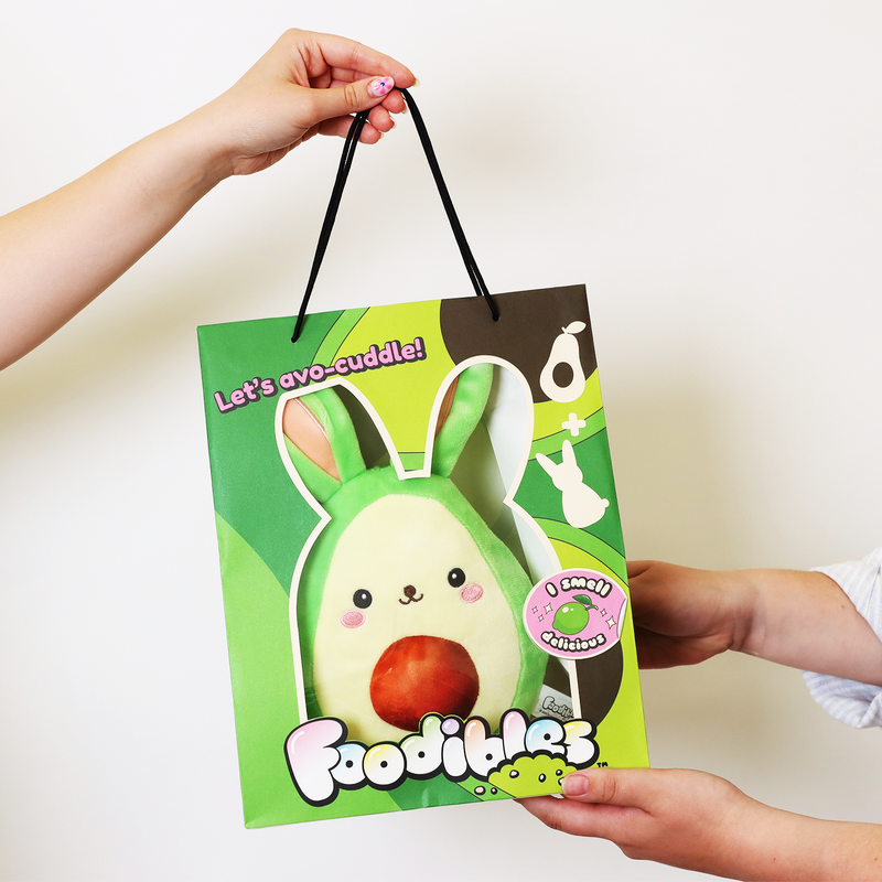 Foodibles Large Scented Plushies - Avocado Bunny