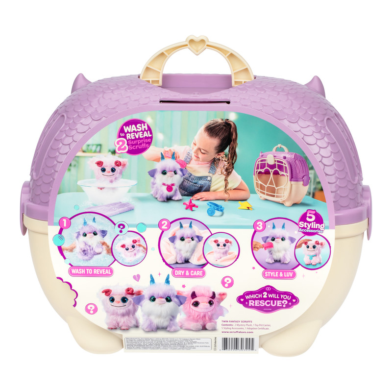 Scruff A Luvs Twin Fantasy Scruffs - Style May Vary