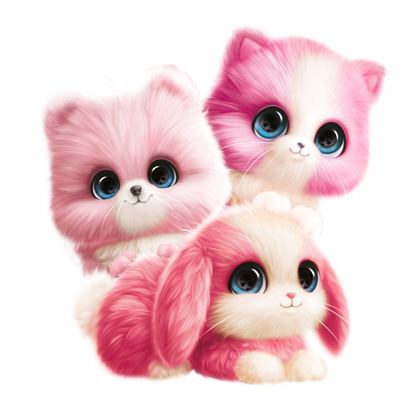 Scruff A Luvs Pet Pink Pack - 1pc - Style May Vary