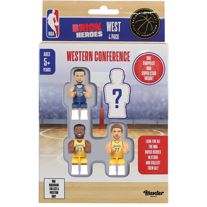 NBA All Star Brick Hero Blind Bundle - Pack of 4 - Style May Vary