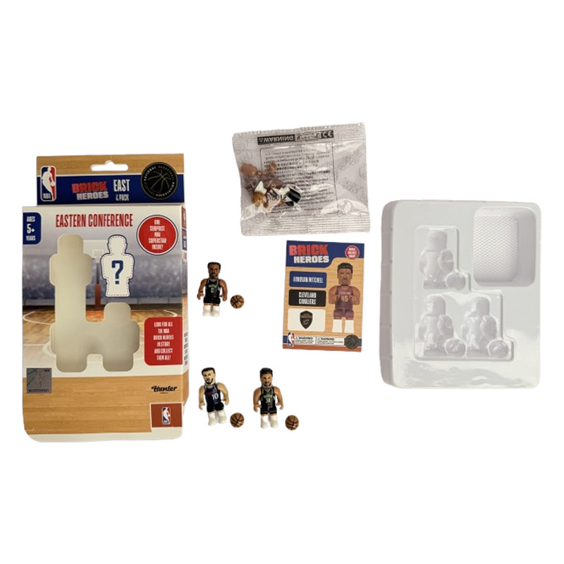 NBA All Star Brick Hero Blind Bundle - Pack of 4 - Style May Vary