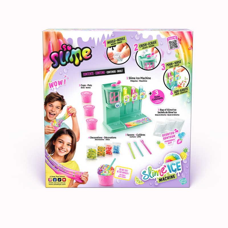 Canal Toys - So Slime Ice Machine Create Your Own Craft Toy - Multicolor