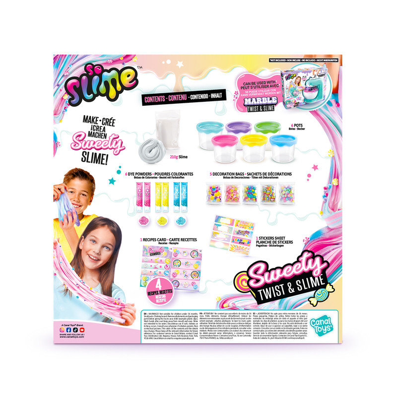 Canal Toys - So Slime Marble Twist & Slime Kit