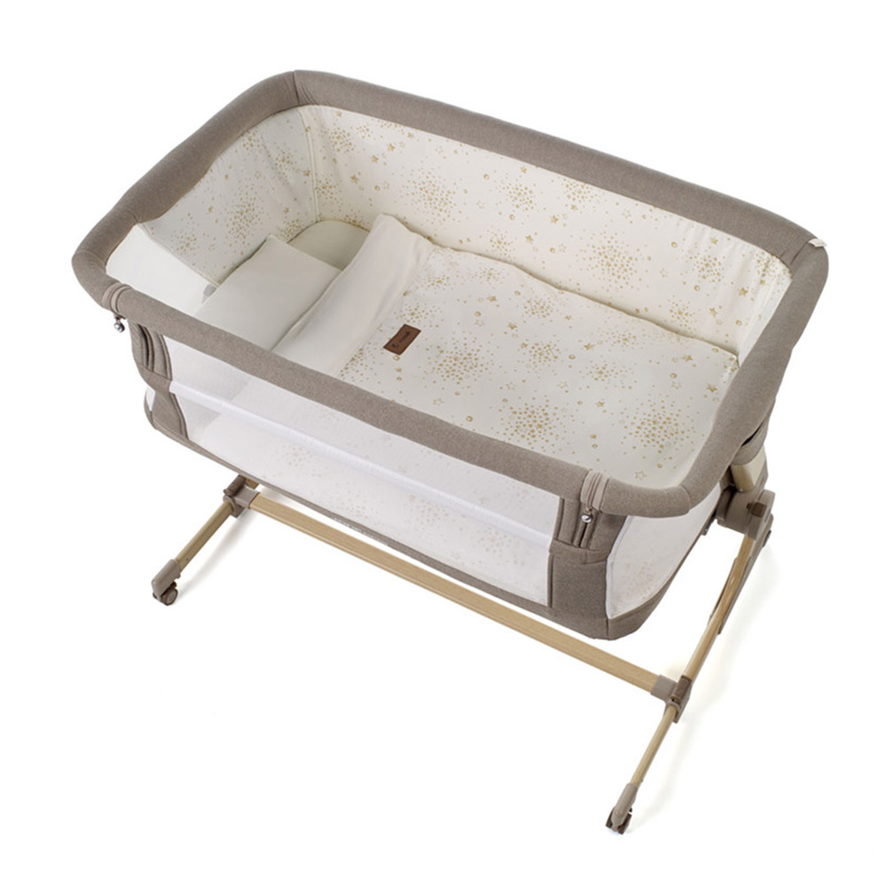 Jane Baby Side Co Sleeping With Bedding Glitter