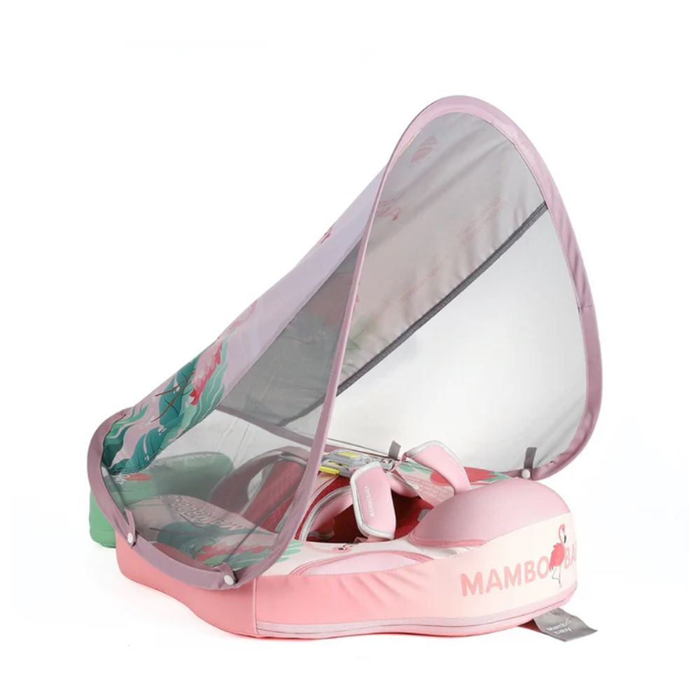 Mambobaby - Baby Animal Swimming Float With Canopy