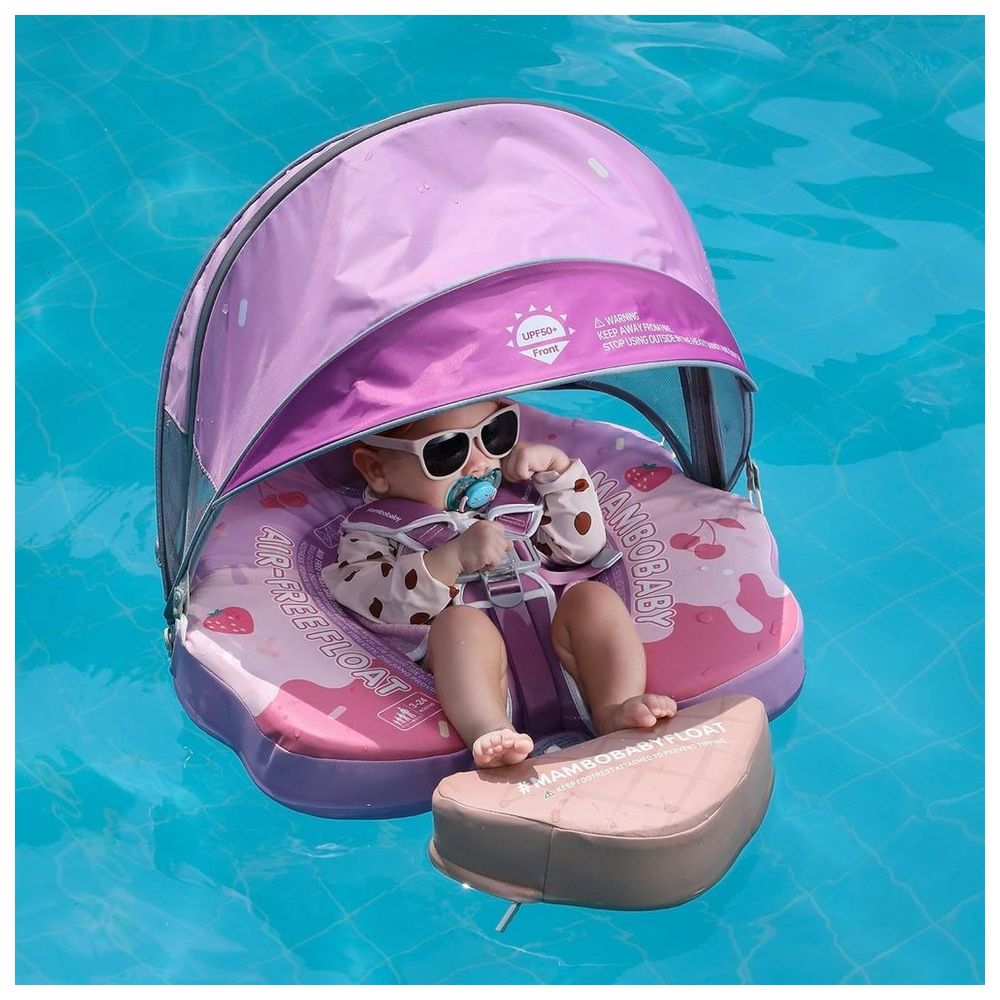 Mambobaby - Baby Water Swimming Float With Canopy