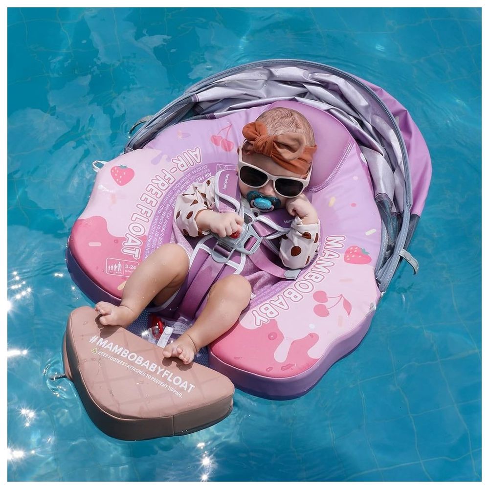 Mambobaby - Baby Water Swimming Float With Canopy
