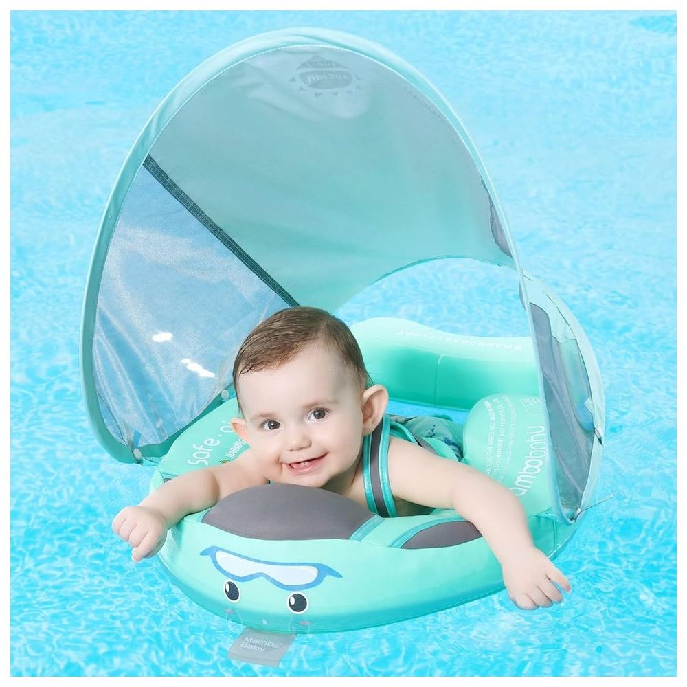 Mambobaby - Baby Swimming Float With Removable Canopy