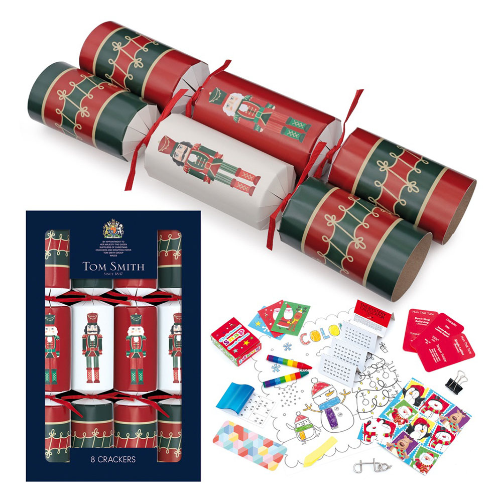 Tom Smith - Nutcracker Family Crackers - 8 Pc Set - 12.5-Inch