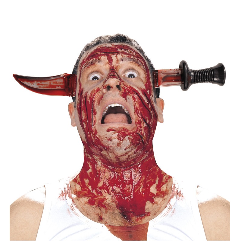 ويدمان - طوق سكين ملطخ بالدم يمر في الرأس