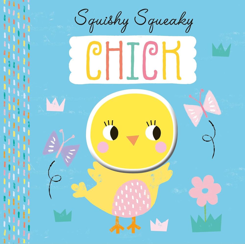 كتاب North Parade Publishing - Squeaky Board Book - Chick