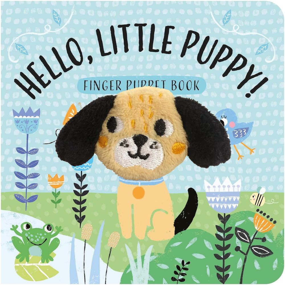 North Parade Publishing - Finger Puppet Board Book - Little Puppy