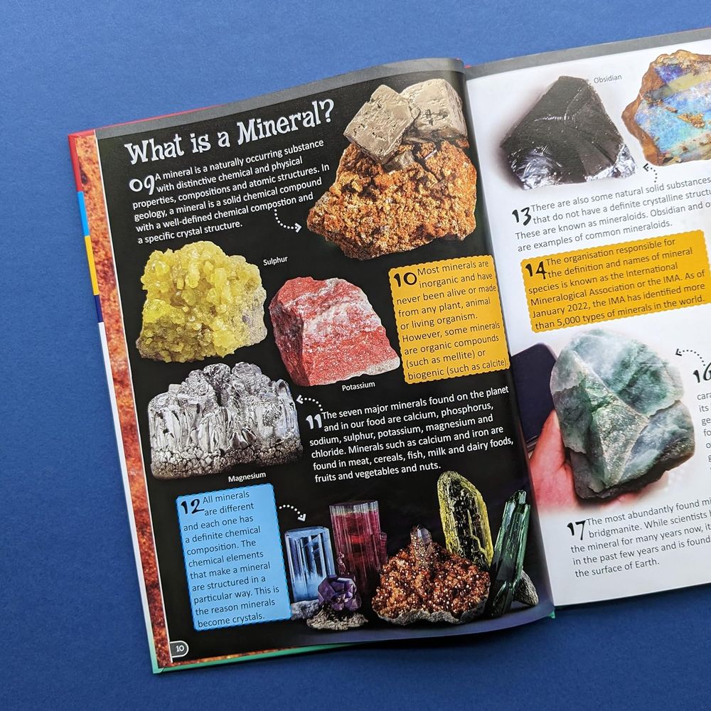 500 Fantastic Facts - Rock And Minerals
