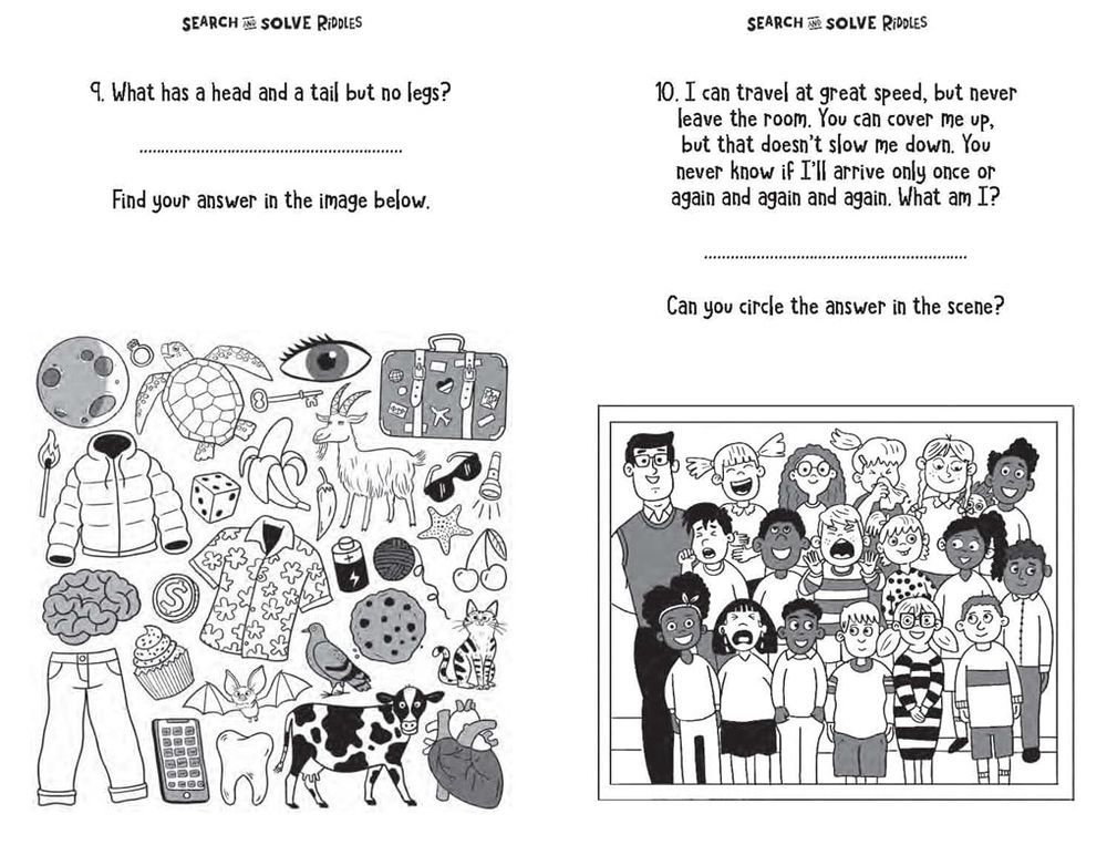 Search And Solve Riddles