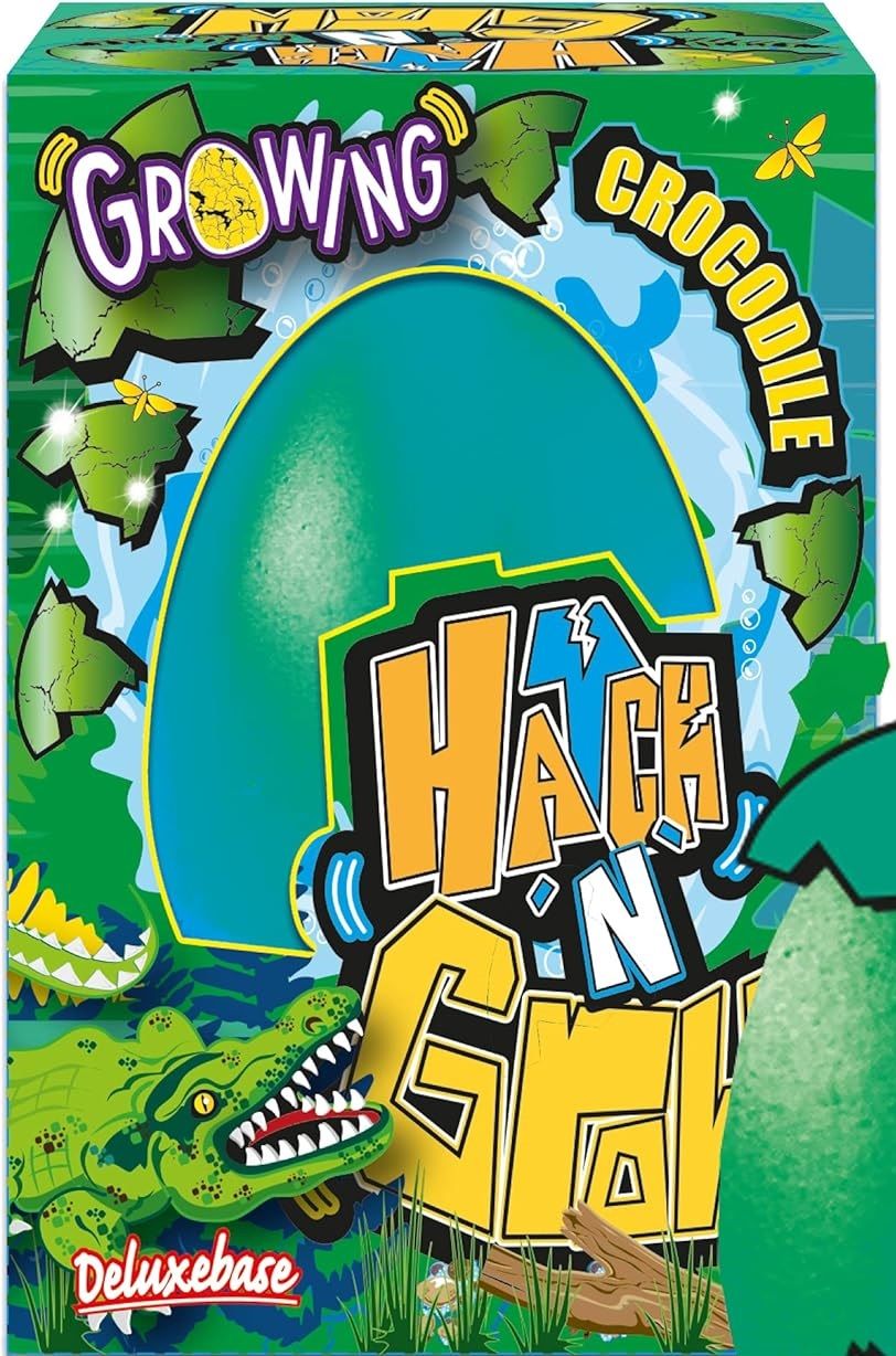 Deluxe Base - Mini Hatch N Grow Toy - Crocodile
