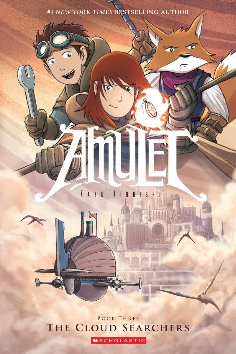 رواية Amulet Book 3: The Cloud Searchers