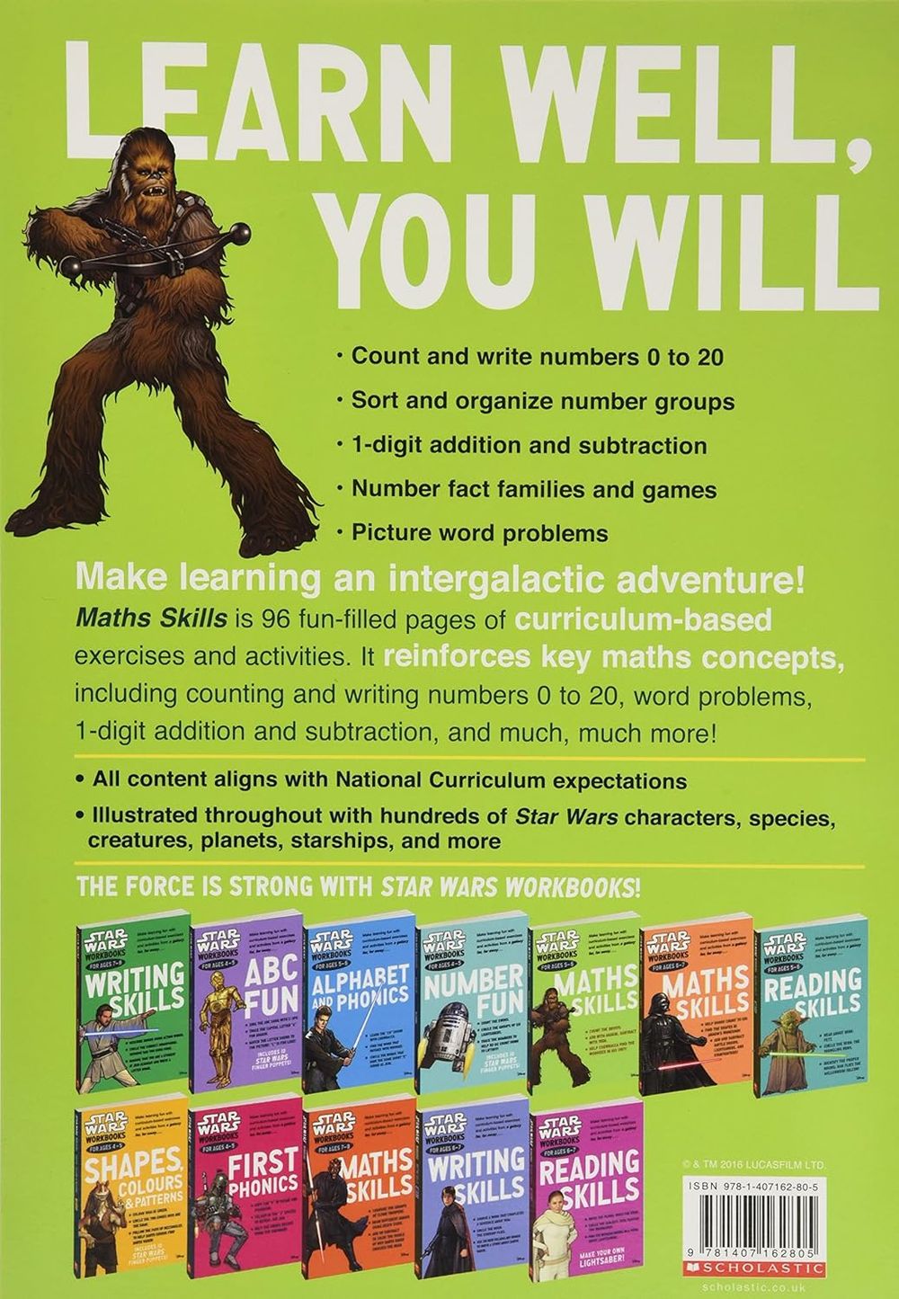 كتاب تمارين حرب النجوم - الرياضيات