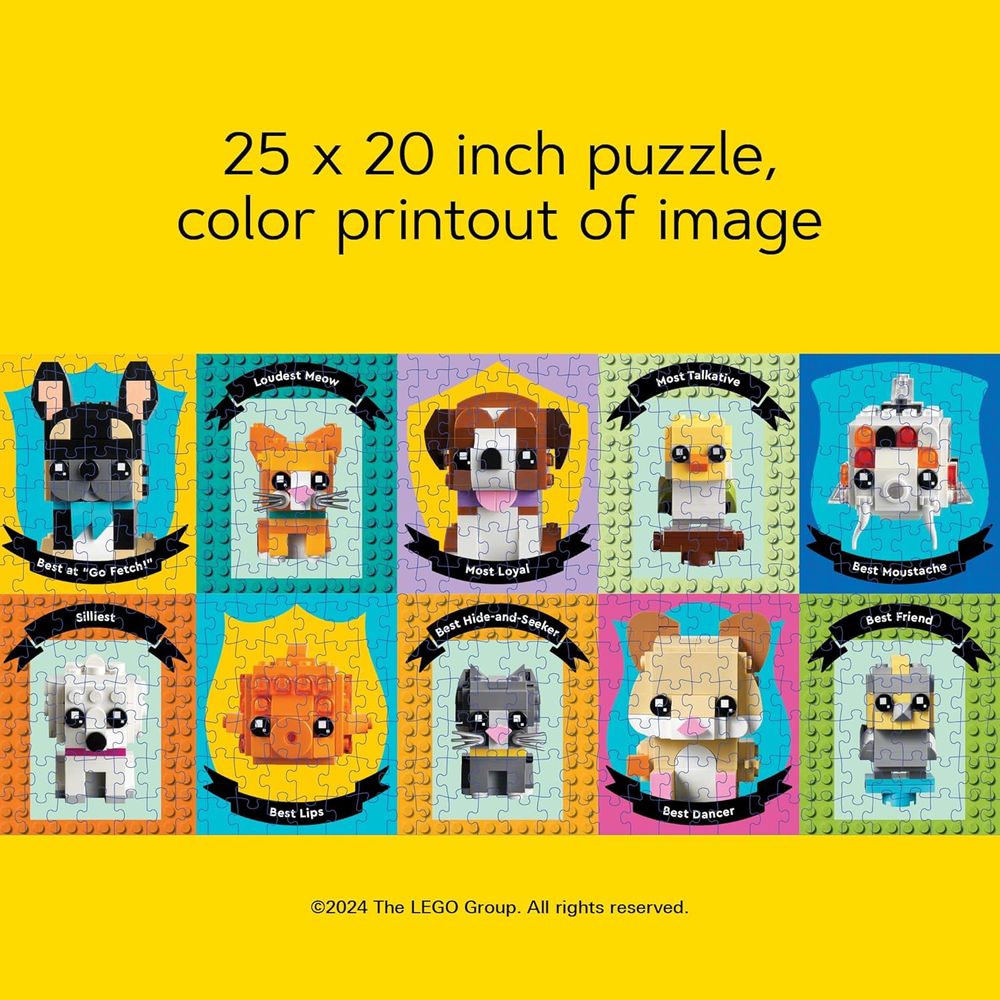 Lego - Pet Pals Puzzle - 1000pcs
