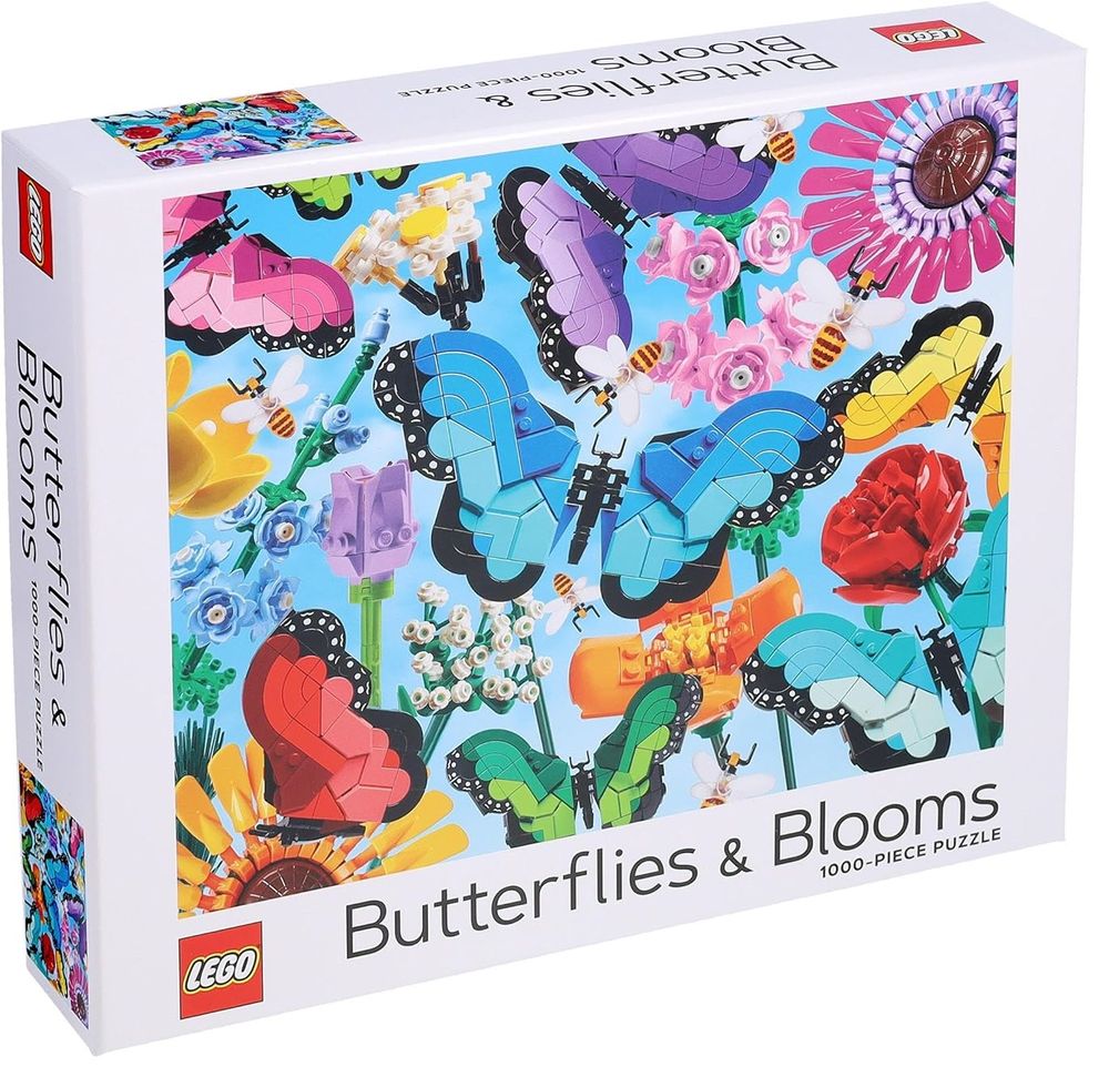 Lego - Butterfly & Blooms Puzzle - 1000pcs