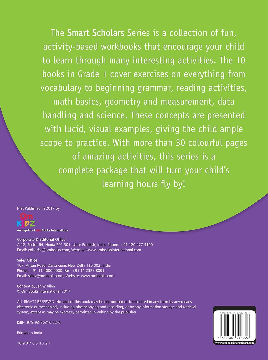 Om Books International - Grade 1 Beginning Grammar