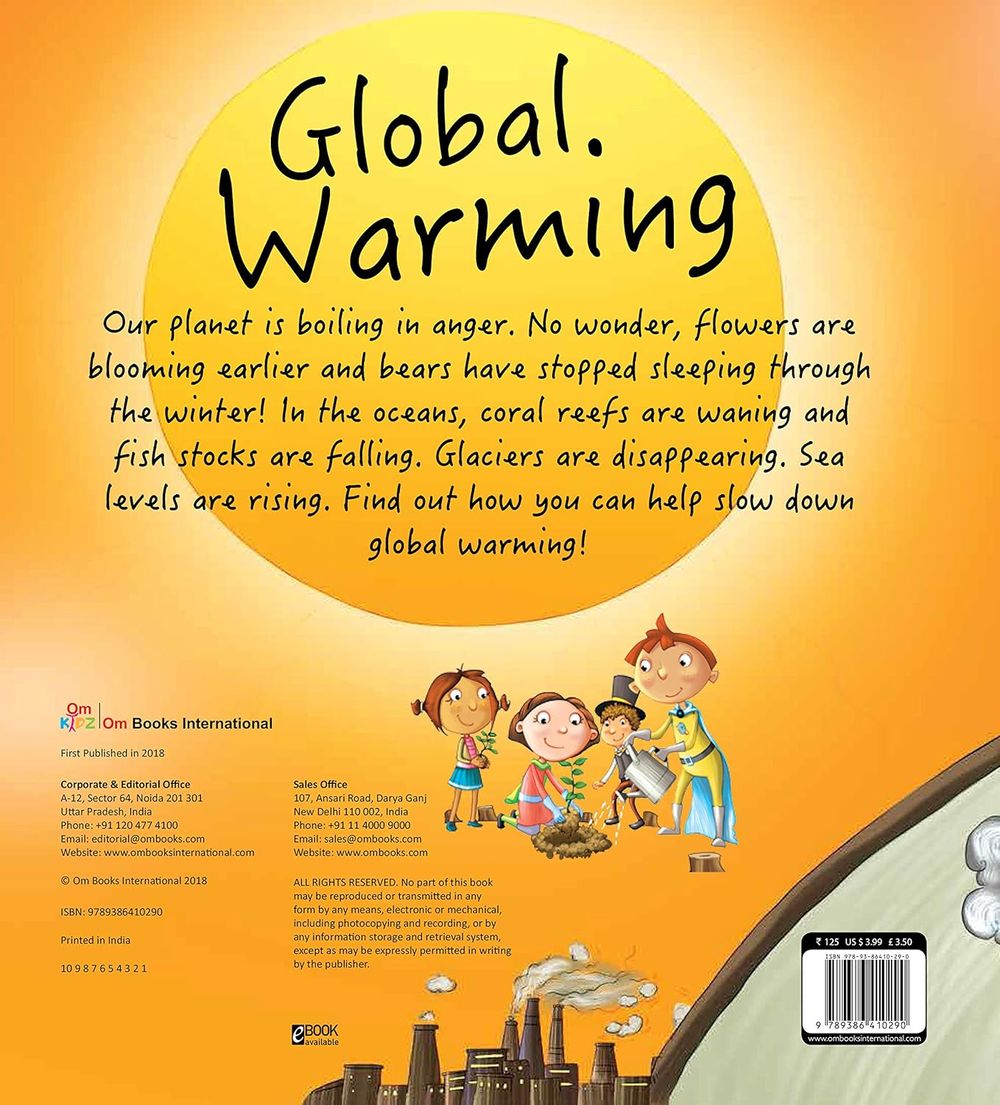 كتاب قصة مصورة - كن صديقاً للبيئة: الاحتباس الحراري