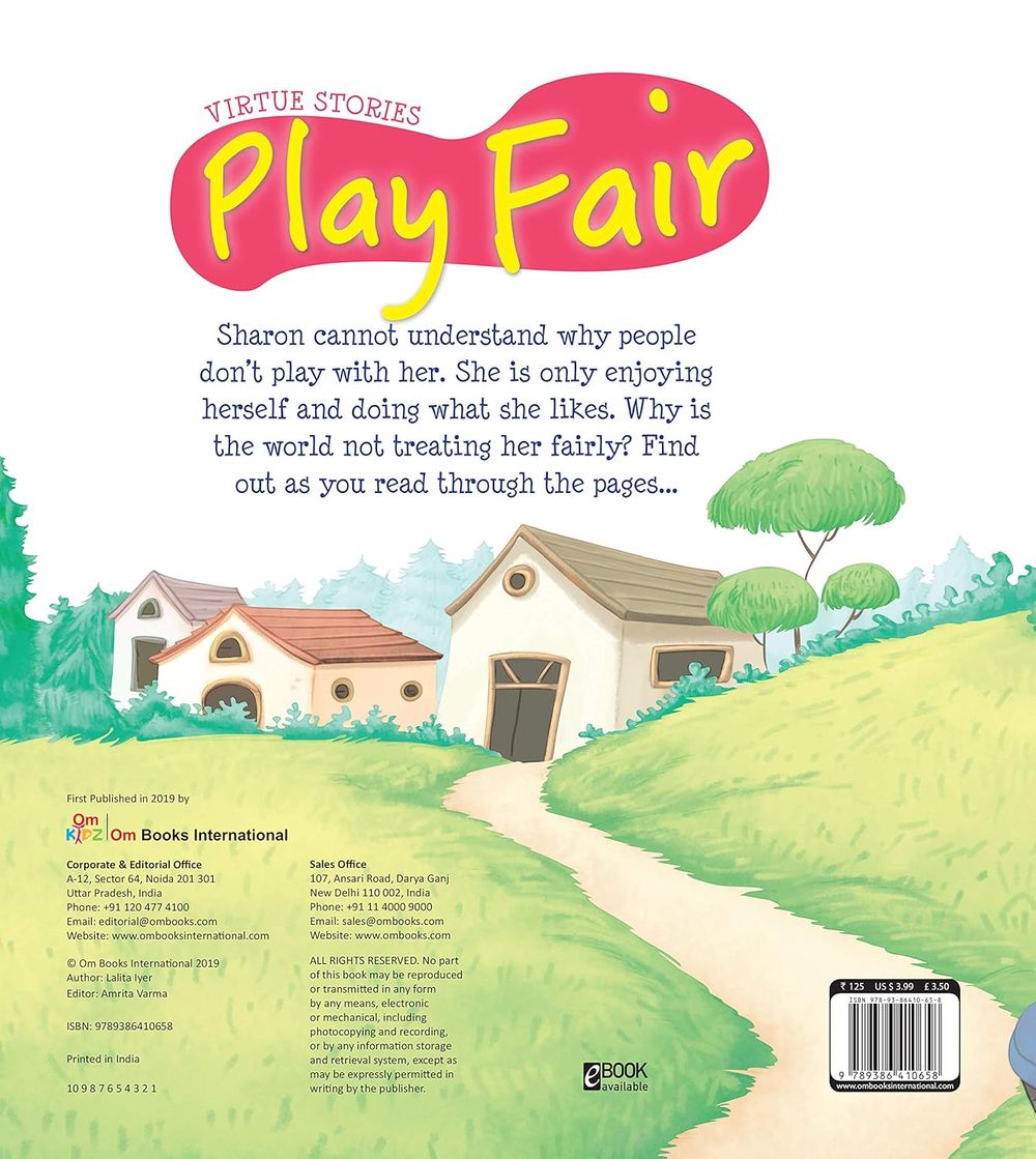 كتاب قصة مصورة - العب بعدل