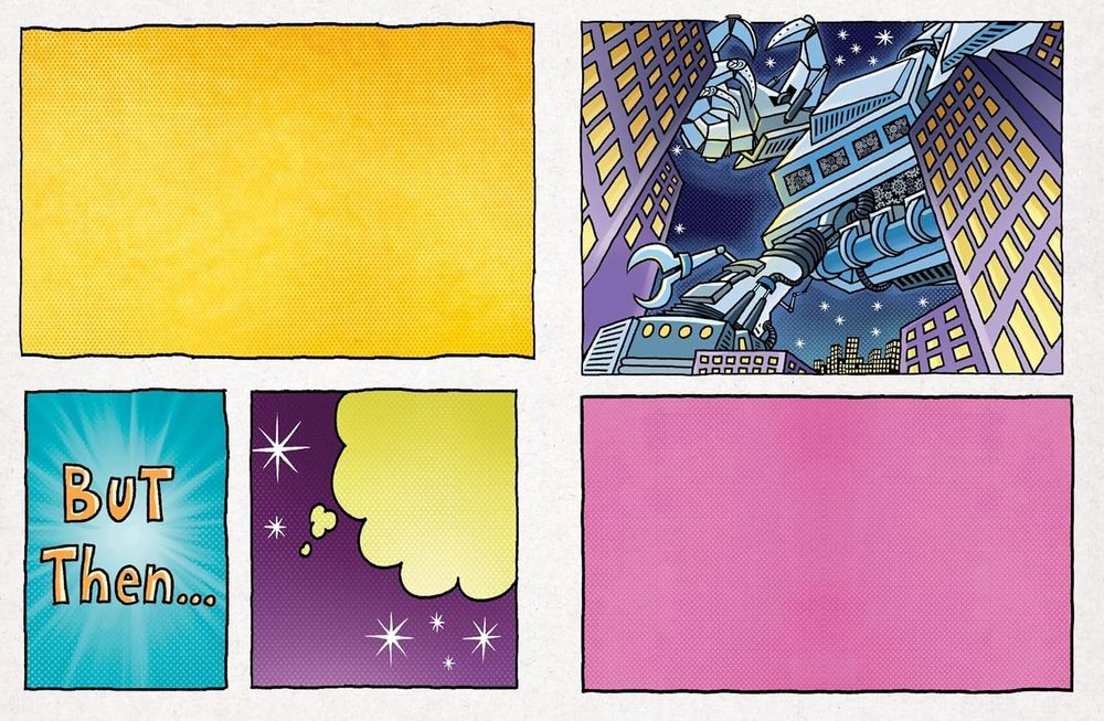 كتاب ملصقات دوغ مان: سوبر باديز