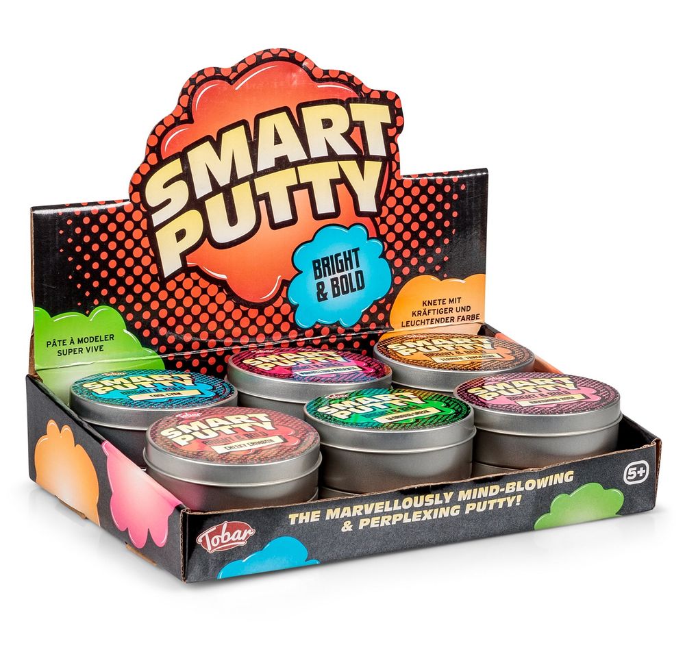 Tobar - Bright & Bold Smart Putty - Color May Vary - 1 Pc