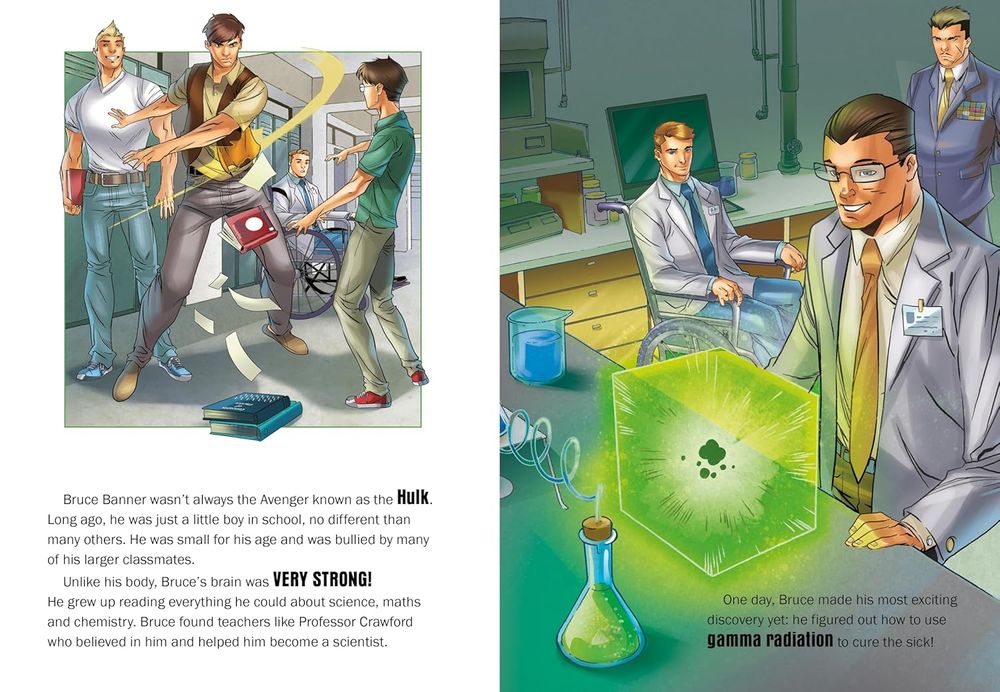 كتاب حكايات ذهبية مارفل هالك