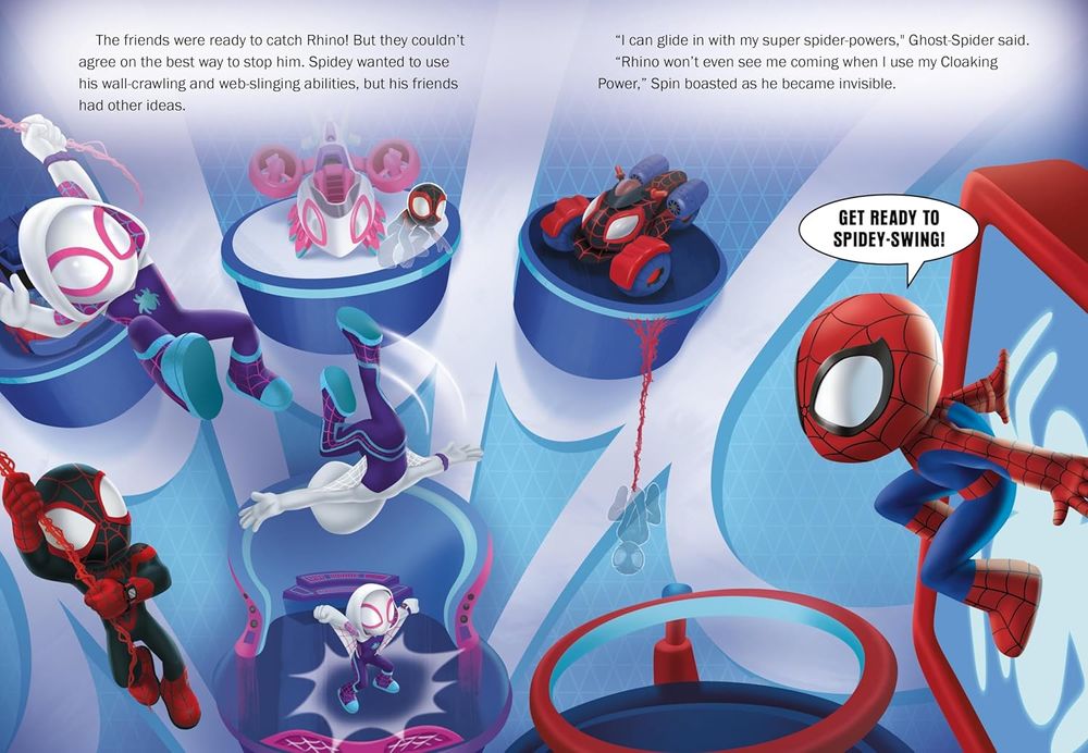 كتاب حكايات ذهبية مارفل سبايدي وأصدقاؤه المذهلون غو