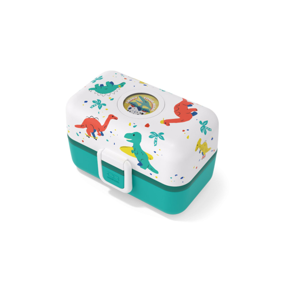 Monbento - Tresor Kids' Bento Box - Blue Dino