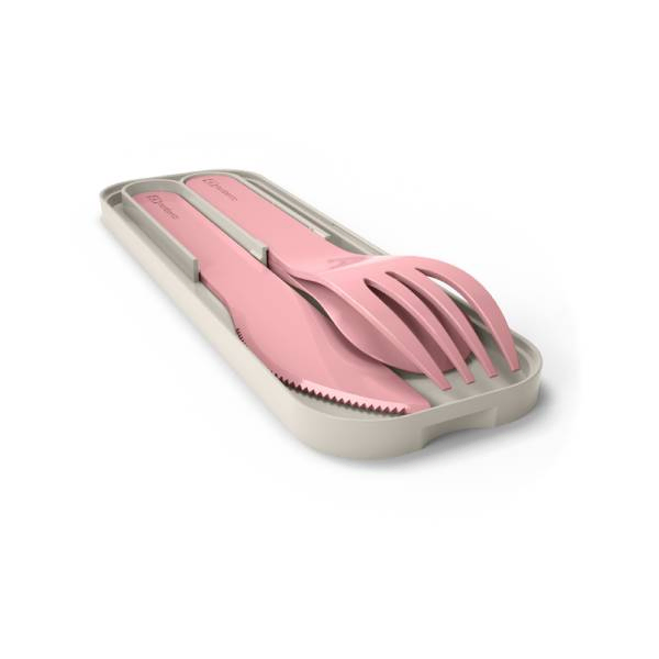 Monbento - Pocket Color Cutlery - Pink Blush